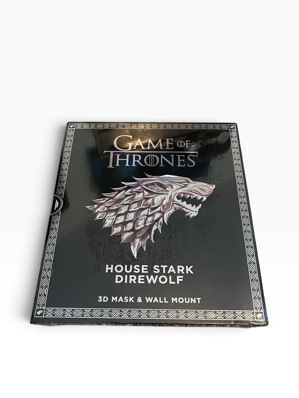 HBO Show Game of Thrones House Stark Direwolf 3D Mask & Wall Mount New In Case